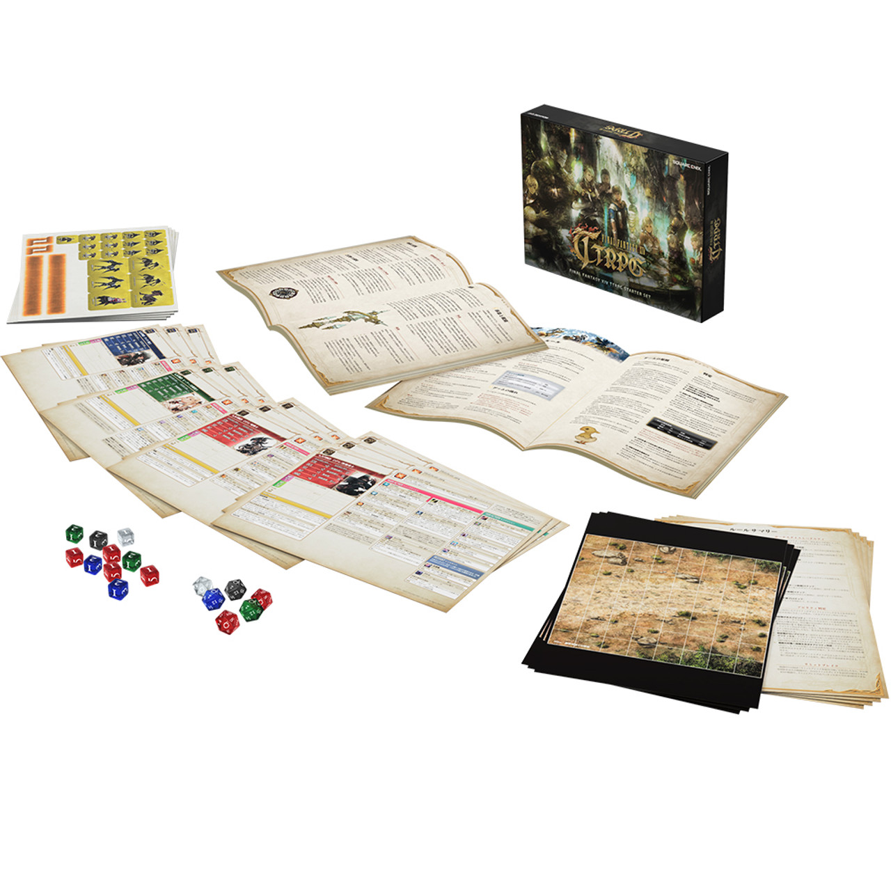 Final Fantasy XIV Tabletop Role Playing Game Starter Set